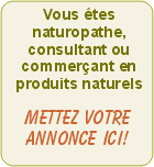 Vous tes naturopathe, acupuncteur, massotherapeute? Annoncez-vous!