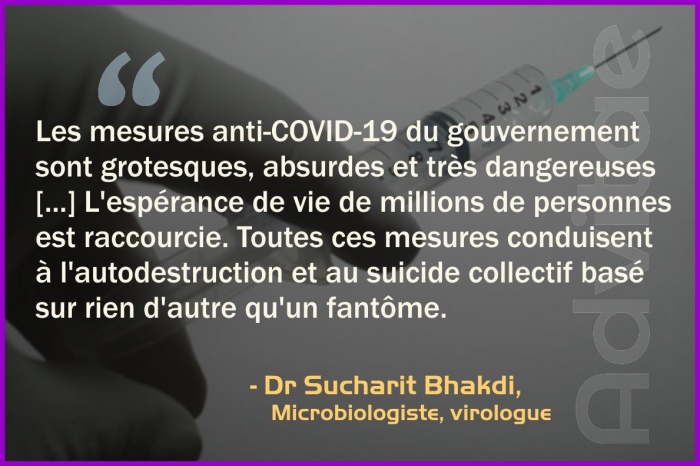 Les mesures anti-COVID-19 du gouvernement sont grotesques, absurdes et trs dangereuses