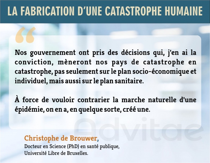 Nos gouvernement ont pris des dcisions qui, j'en ai la conviction, mneront nos pays de catastrophe en catastrophe