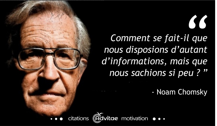 Comment se fait-il que nous disposions dautant dinformations, mais nous sachions si peu