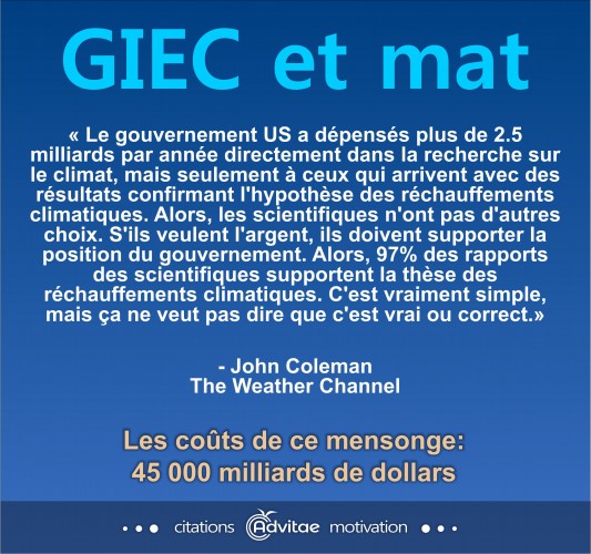 Climat: Lorsque l'argent est au bout de la perche, tout le monde s'accorde