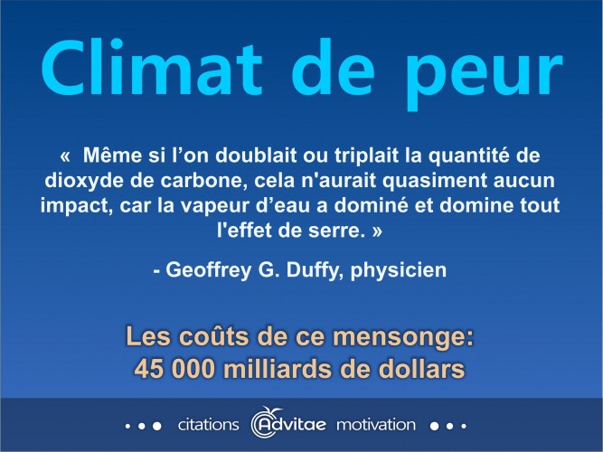 Mme si lon triplait la quantit de CO2, cela n'aurait quasiment pas d'impact