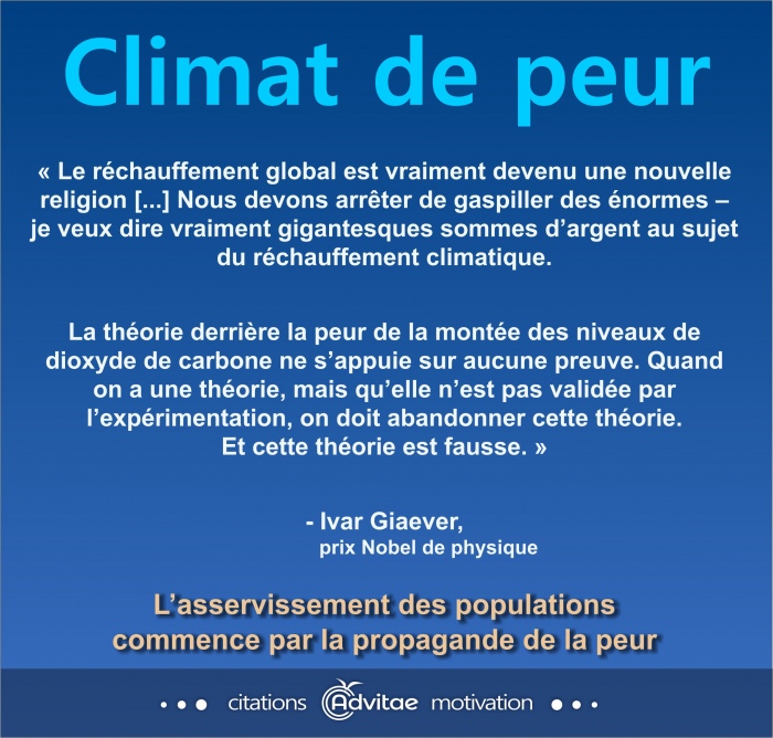 La thorie derrire la peur du dioxyde de carbone ne sappuie sur aucune preuve