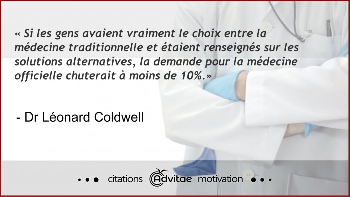 Si les gens savaient la vrit, la mdecine officielle chuterait  moins de 10%