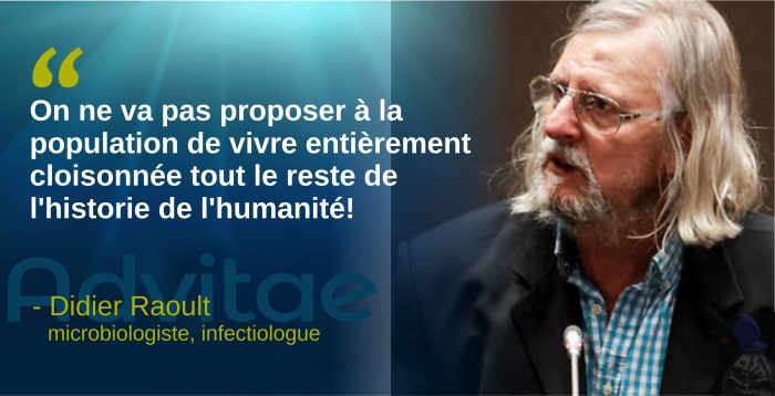Raoult : On ne va pas proposer  la population de vivre entirement cloisonne tout le reste de l'historie de l'humanit!