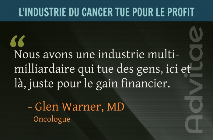 Nous avons une industrie multi-milliardaire qui tue des gens, ici et l, juste pour le gain financier
