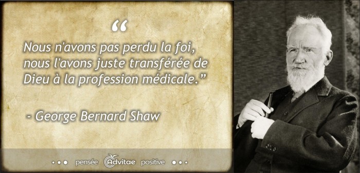 Nous n'avons pas perdu la foi, nous l'avons juste transfre de Dieu  la profession mdicale
