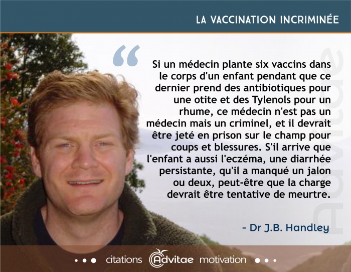 Un mdecin qui injecte un vaccin  un enfant dj malade devrait tre accus de coups et blessures et tre emprisonn sur le champ