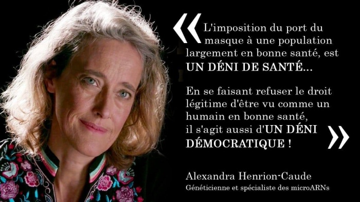 L'imposition du port du masque  une population largement en bonne sant, est un DNI DE SANT