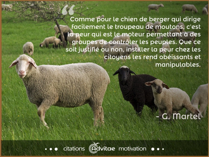 Instiller la peur chez les citoyens les rend manipulables et permet de moeux les contrler