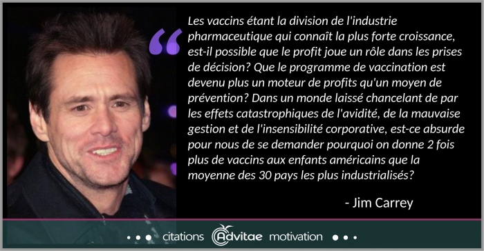 Les vaccins tant la division de BIG PHARMA avec la plus forte croissance, est-il possible que le profit joue un dans les dcisions