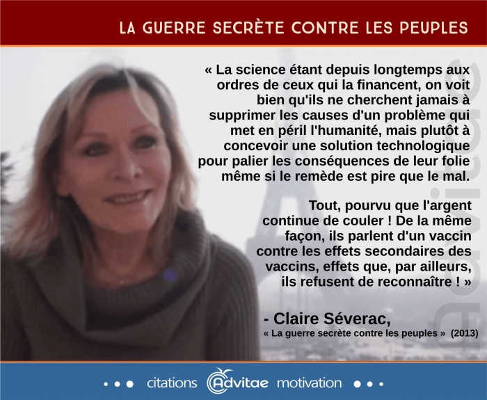 La science est au service de ceux qui la financent et elle sert rarement ceux qui pourraient en bnficier